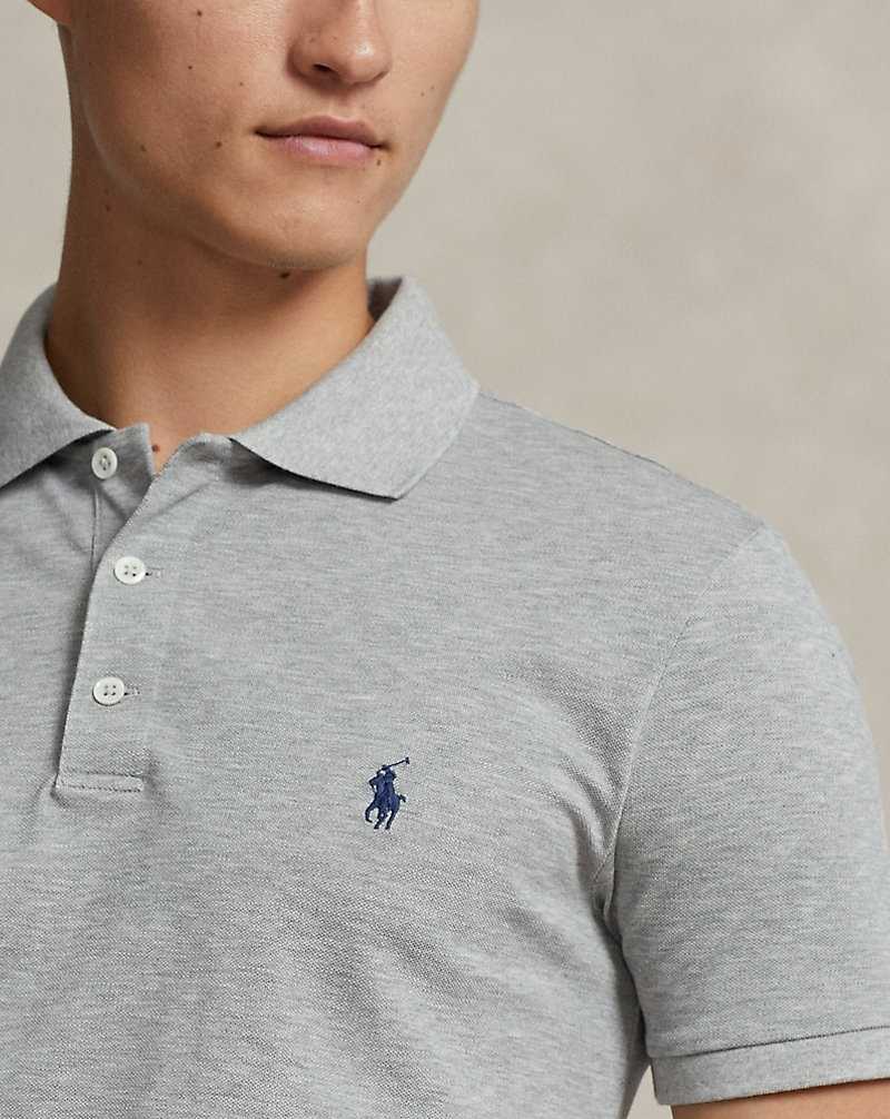 Polo slim fit stretch mesh hotsell