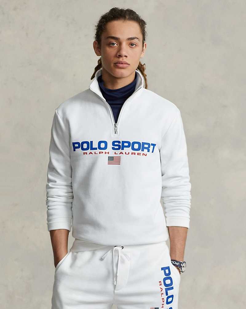 Resmi Ralph Lauren E ofman Sitesi. Ralph Lauren E ofman TR Sport Fleece Erkek Beyaz